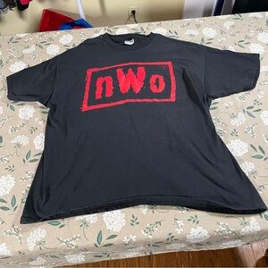Vintage NWO Wolfpack 1998 Size XXL 2xl Wrestling Black Shirt 90s